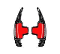 Volante Levas Cambio para Benz para A B C E ML para CLA para GLA para CLS para GLK para SLK GL Clase Extensión Palanca Cambios Volante Coche Fibra Carbono Levas En Volante