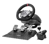 volante mars gaming mwhrsx force feedback motor dual pedales y palanca multiplataforma