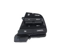 Volante Multifunción Botón Para Hyundai Para Solaris Para Accent 1.6L 2017 2018 96700-F2210 Interruptor Botón Control Crucero Para Volante Coche