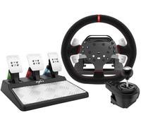 Volante para juegos V10 V2 con pedales y palanca de cambios (PC/PS3/PS4/Xbox One/Switch) - PXN