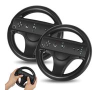 Volante para mando a distancia Wii, volante para Wii Mario Kart, volante de carreras para juegos de Nintendo Wii, accesorios para juegos Wii y Wii U, paquete de 2
