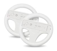 Volante para mando a distancia Wii, volante para Wii Mario Kart, volante de carreras para juegos de Nintendo Wii, accesorios para juegos Wii y Wii U, paquete de 2