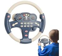 Volante para niños, juguete musical compacto, para jugar a jugar, al aprendizaje recargable y a los | Multipurpose Outdoor Indoor Utility Premium sturdy portable