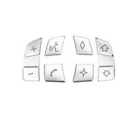 Volante Pegatina Cubierta botón interruptor volante coche, parche Protector embellecedor para X5, para X6, E70, E71, pegatinas interiores, accesorios decoración