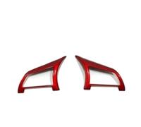 Volante Pegatina Pegatina para el marco del botón volante coche para Kicks 2017 2018 2019 2020 2021 2022, embellecedor interior