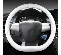 Volante Protector Interior para Volante De Coche Cubierta Protectora Antideslizante para Volante Accesorios para Toyota para Wish(Bianco)