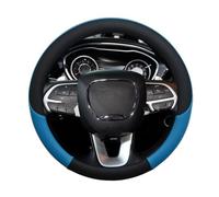 Volante Protector Protector para Volante De Coche, Accesorios De Cuero PU para Dodge, para Challenger, para Durango, para Charger para Caliber Funda Volante Protector(Azul)