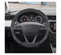 Volante Protector Volante Coche para Asiento para Arona 2017-2024 Cubiertas Antideslizantes para Seat para Ibiza 2024 Auto Cubierta(Blanco,O)