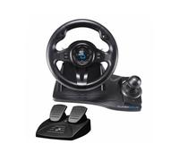 Subsonic - Volante Superdrive GS550 - Volante de carreras con Palanca de Cambios, Levas y Pedales. Rotación de 270° y Vibraciones. Para Switch 2 / Switch, PS4, Xbox Series X/S, Xbox One y PC - Negro