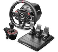 Thrustmaster T248R Shifter Pack, Volante de Carreras Force Feedback de 3,1 N⋅m con Palanca de Cambios TH8S y Pedales, Para PS5, PS4 y PC