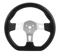 Volante UTV, Ergonómico 10.6 Pulgadas, Volante Karting Aleación Aluminio ABS, Agarre Cómodo Fácil Instalación para Pilotos y Aficionados de Carreras en Terrenos Off-Road