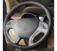 Volante Volante Coche Protector para Volante de Coche, Cubierta Trenzada Negra para para ix35 para Tucson 2011-2015
