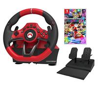 Volante y pedales Nintendo Switch pack para Mario Kart 8 Deluxe (Oficial Licencia)