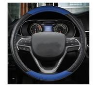 Volantes Cubiertas para Volante Coche Cuero 38cm para Jeep para Commander para Patriot para BRÚJULA para Renegade Funda Volante(Azul)