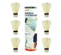 Volantes de bádminton de plumas - 6 unidades
