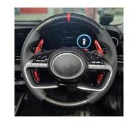 Volantes de Coche Funda Volante De para Hyundai para Tucson para I20 para Tucson CN7 para Avante 2021 2022 2023 Volante Coche(Microfiber 3)