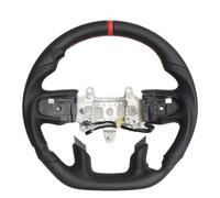 Volantes deportivos coche Compatible Con Dodge Para RAM 1500 2500 3500 TRX 2019 2020 2021 2022 2023 2024 Volante Calefactable PU Perforado Accesorios Automóvil(TRX No Heat)