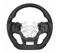 Volantes deportivos coche Compatible Con Ford Para Bronco 2021 2022 2023 2024 Volante Deportivo Plano PU Perforado Negro Accesorios Coche Modificados