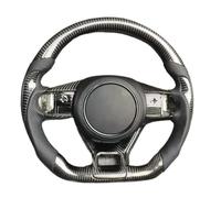 Volantes deportivos coche Compatible Con KIA Para Forte GT 2019 2020 2021 2022 2023 2024 Accesorios Repuesto Volante Coche Fibra Carbono(Black)