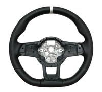 Volantes deportivos coche Compatible Con VW Para Golf 7 MK7 Para GTI Accesorios Coche Reemplazo Ensamblaje Automotriz Volante PU Perforado(1-without hole)