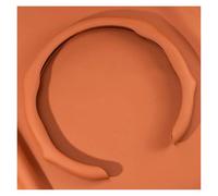 Volantes Protector para Volante Coche 5D, Cubiertas Cuero para Land para Rover, para Evoque, para Freelander, para Velar Funda Volante(Orange-B)