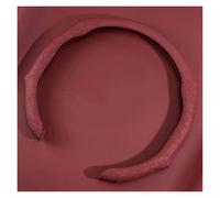 Volantes Protector para Volante Coche Moda, Cubiertas Refuerzo Cuero para Tesla, para Modelo 3, para Y, para X, Transpirable Funda Volante(Red-A)