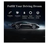 Volantes Protector Volante Coche Personalizado Trenzado Gamuza para F87 para M2 F80 para M3 F82 para M4 para M5 F12 F13 para M6 F85 X5 para M F86 Funda Volante(3)