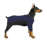 Volantes románticos: Mono poético para perro, estilo de cuerpo completo para máxima protección, fácil de poner y ajustable para un ajuste pe