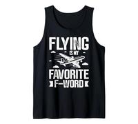 Volar es mi Palabra F Favorita Camiseta sin Mangas