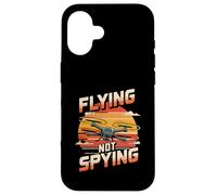 Volar no espiando Drone Sunset Art Carcasa para iPhone 16