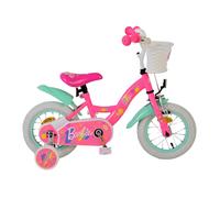 Volare Barbie Bicicleta Infantil para Niña - 12 Pulgadas en Rosa Con