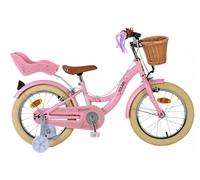 Volare Blossom Bicicleta Infantil - Niña - 16 Pulgadas - Rosa - Zweihandbremsen