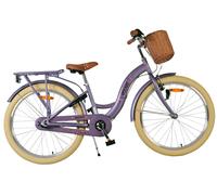 Volare de Flor Bicicleta Niños para Niñas - 24 Pulgadas en Púrpura Con 3 Gängen