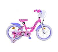 Volare Disney Minnie 16 Pulgadas Bicicleta Rosa - Seguridad, Comfort Y Broma I