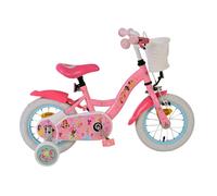Volare Disney Princesa Bicicleta de Niños - Niñas - 12 Pulgadas - Rosa