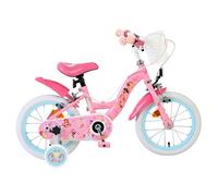 Volare Disney Princesa Bicicleta Niños - Niñas - 14 Pulgadas - Rosa - Dos