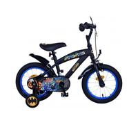 Volare Kinderfahrrad Batman 14 Pulgadas Negro Acero Con Rueditas
