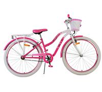 Volare Lovely Bicicleta de Niños para Niñas - 26 Pulgadas En Rosa Con