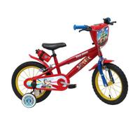 Volare Paw Patrol Bicicleta de Niños - Chicos - 14 Pulgadas - Rojo - Dos