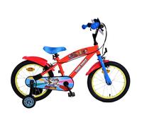 Volare Paw Patrol Bicicleta de Niños - Chicos - 16 Pulgadas - Rojo - Dos