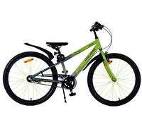 Volare Rocky Bicicleta - 24 Pulgadas en Verde Con Shimano Nexus 3 Gängen para