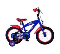 Volare Sonic Prime Bicicleta Infantil para Jóvenes - 14 Pulgadas en Azul Y Rojo