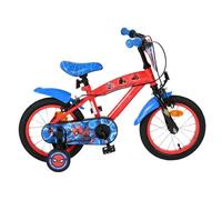 Volare Spider-Man Bicicleta - Chicos - 14 Pulgadas - Azul/ Rojo - Dos