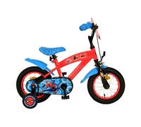 Volare Spider-Man Bicicleta de Niños - Chicos - 12 Pulgadas - Azul/ Rojo