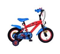 Volare Ultimate Marvel Spiderman 12 Pulgadas Bicicleta Niños Azul/Rojo