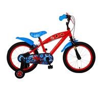 Volare Ultimate Spider-Man Bicicleta - Chicos - 16 Pulgadas - Azul/ Rojo - Dos