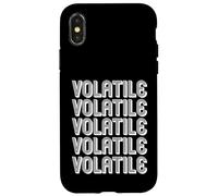 Volátil Carcasa para iPhone X/XS