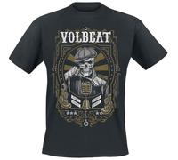 Volbeat Fight Unisex Camiseta Negro 100% algodón Regular