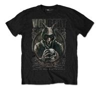 Volbeat Goat With Skull con licencia Camiseta hombre