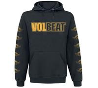 Volbeat God of Angels Trust Hombre Sudadera con Capucha Negro 50% algodón, 50% poliéster Regular